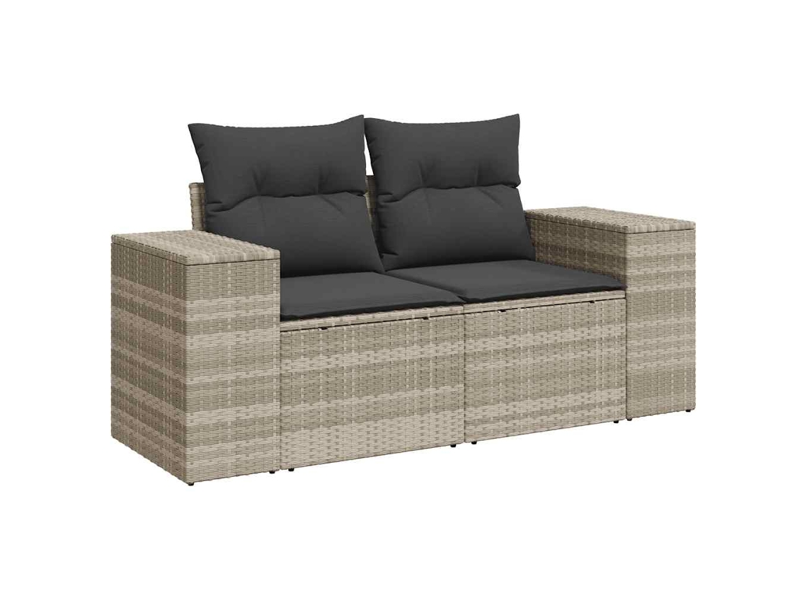 Garden Sofa, Garden Sofas Vidaxl Cinzeto Rattan / Vime (n/a)