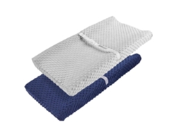 Primerox 2 Capas de Almofada de Fraldas Impermeáveis Laváveis Universal para Mesa de Troca Bebê