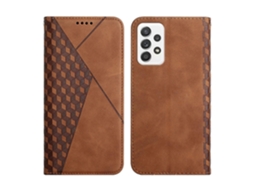 Capa De Celular Em Couro Magnético Com Toque Suave Para Samsung Galaxy A53 5g
