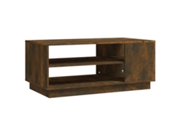 Coffee Table, Coffee Tables Vidaxl Marrom Madeira Processada (102 X 55 X 43 Cm)