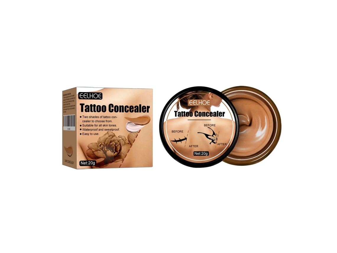 Concealer de Alta Cobertura para Tatuagens para Disfarce e Correção de Imperfeições LAXISCREED