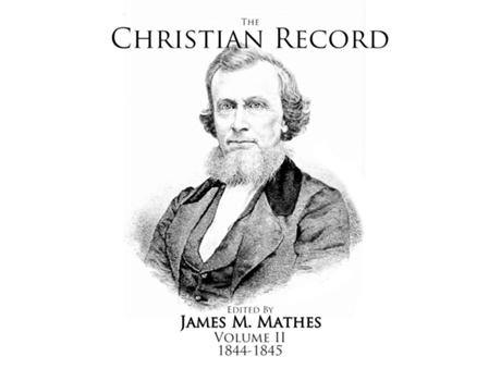 Livro The Christian Record Volume 2 de James M Mathes (Inglês)