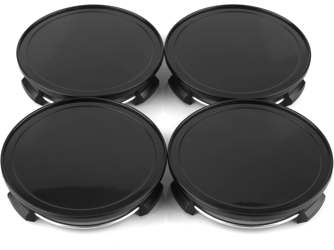 4x72mm 69mm Cache Moyeu Noir Cache Moyeu Cache Jante