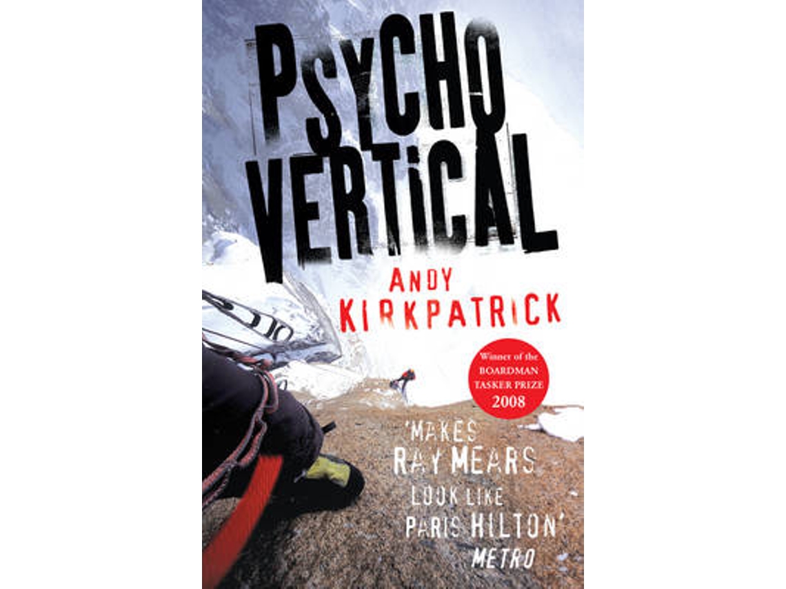 Livro Psychovertical de Andy Kirkpatrick (Inglês)