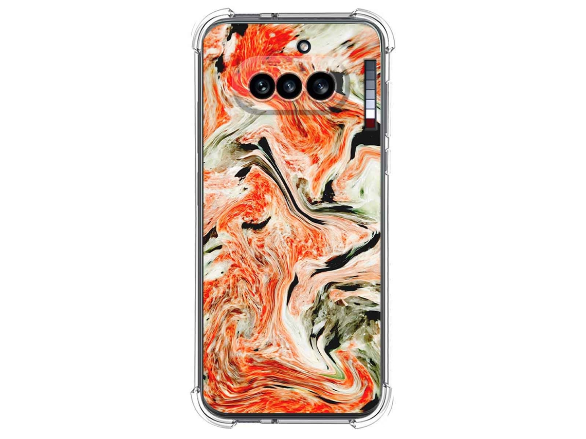 Capa Tumundosmartphone De Silicone À Prova De Choque Para Nothing Phone 4a 5g Com Estampa De Mármore 12 Padrões