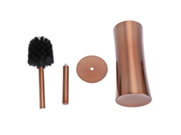 Conjunto de escova de vaso sanitário aço inox moderno anti ferrugem com suporte para banheiro residencial hotel