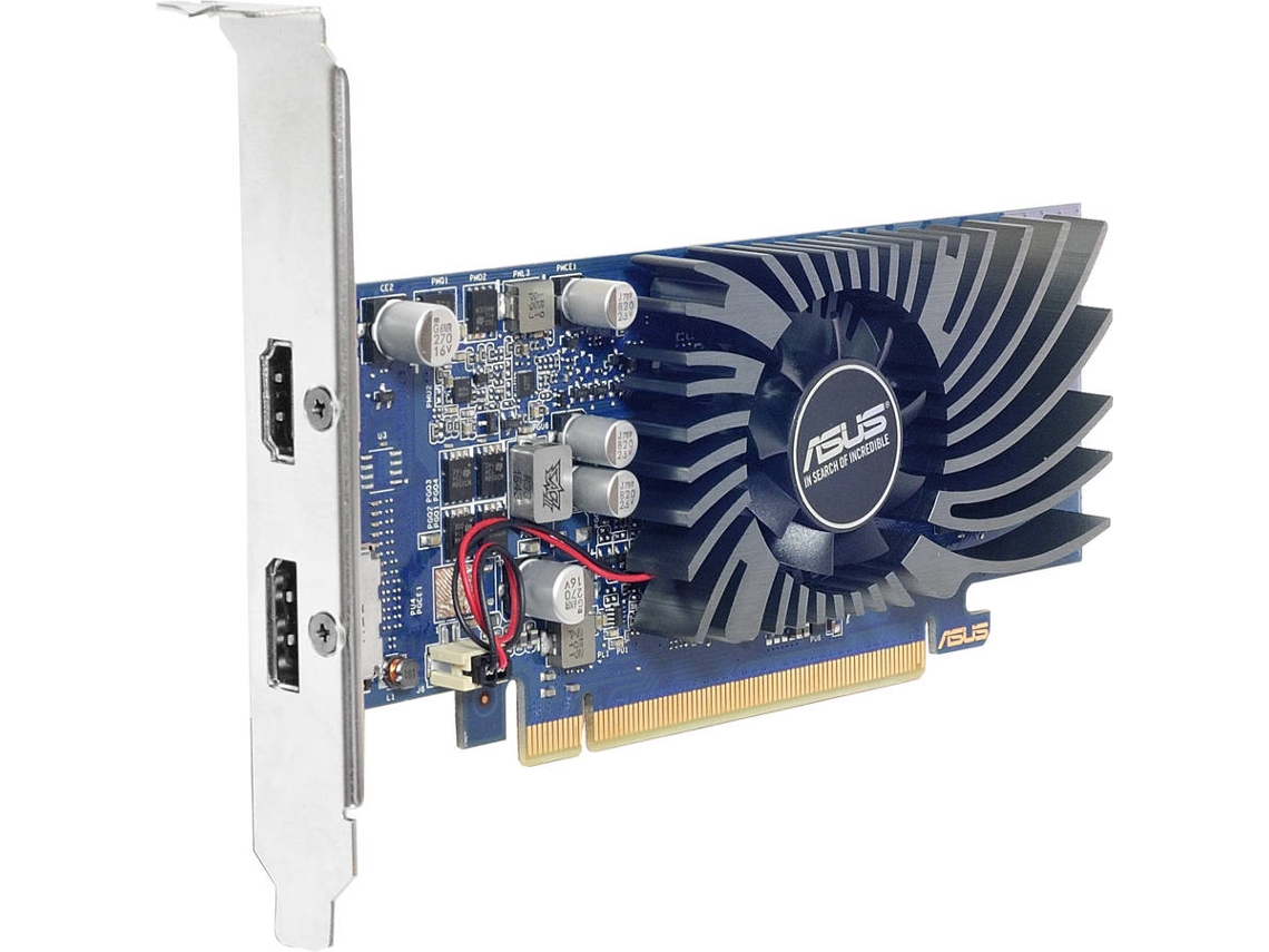 Placa Gr fica ASUS GeForce GT 1030 NVIDIA 2 GB DDR5 Worten.pt