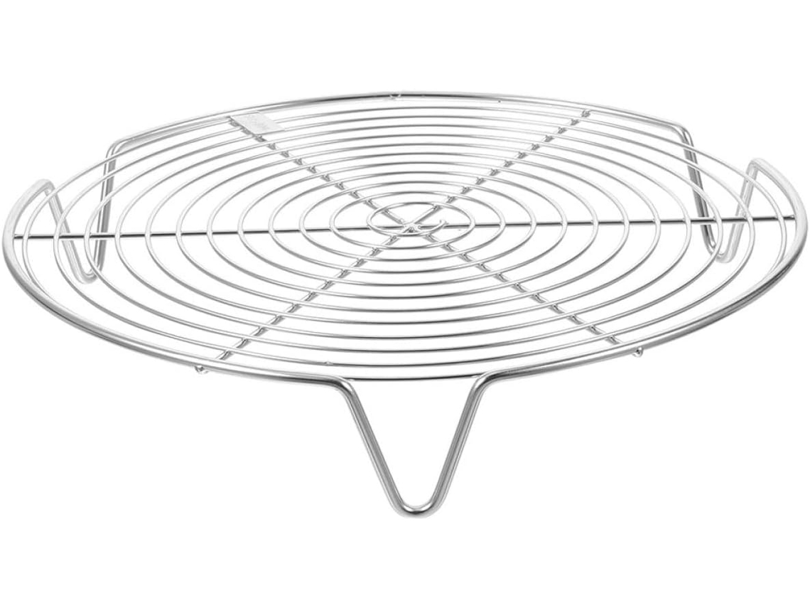 Suporte Para Cozimento A Vapor Em Aço Inoxidável 304 Para Panela De Pressão, Suporte Redondo Grande Gokoco