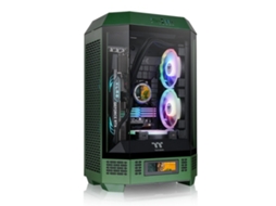 Caixa TT THERMALTAKE The Tower T300 Racing Green Atx 2Xusb 3.0 sem fonte verde