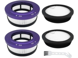 4 Filtros Com Escova, Compatíveis Aspiradores De Pó Stars, 5 Níveis