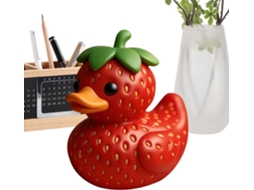 Estátua De Pato Para Mesa Estatueta De Pato Divertida, Decoração De Prateleira Fofa E Criativa Par Gokoco