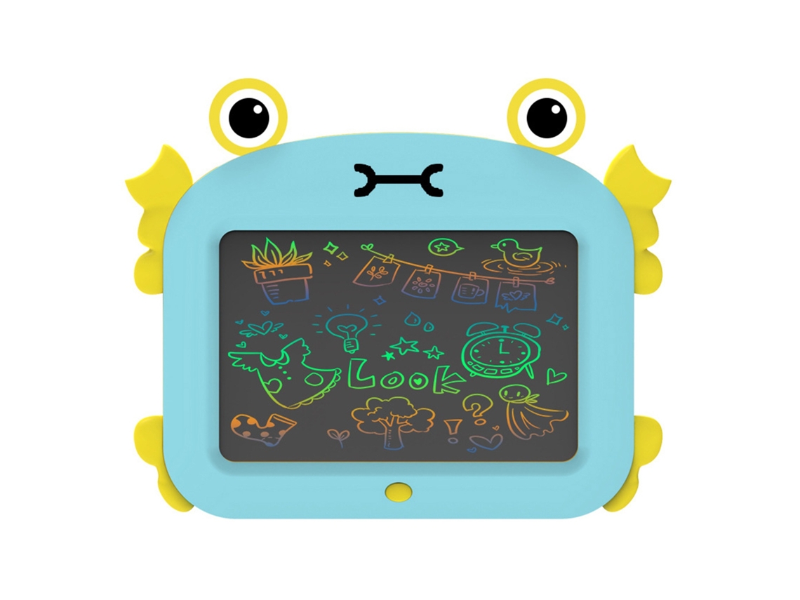 Tablet De Escrita Lcd, 11 Polegadas, Lcd, Azul, Para Desenho, Notas E Aprendizagem Infantil, Variante B Tressino