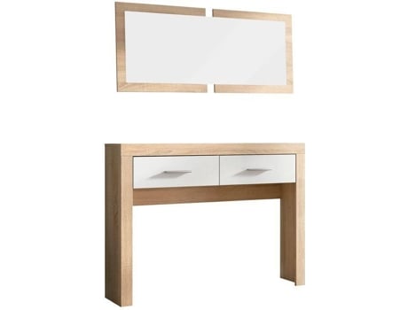 Móvel de Entrada HOMESOUTH Cambria Claro - Branco (Melamina, PVC - 115 x 160 x 26  cm)