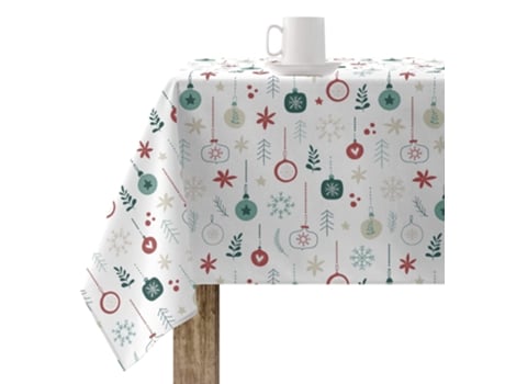 Toalha de Mesa MUARE HOME Christmas (300 x 140 cm - Algodão - Multicor)