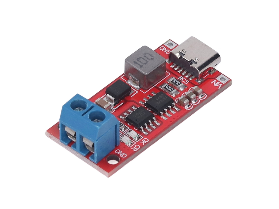 Módulo Carregador De Bateria 3s Com Boost: Tipo C, Pcb, Dc3‑6v, 4a