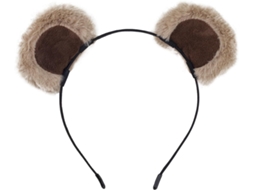 Tiara ajustável com orelhas de Urso Macias para cosplay.