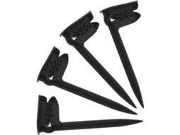 Ganazono 4 - Prendedores de Toalha de Praia de Plástico, Design Ergonômico e Resistentes ao Vento, Ideais para Camping e