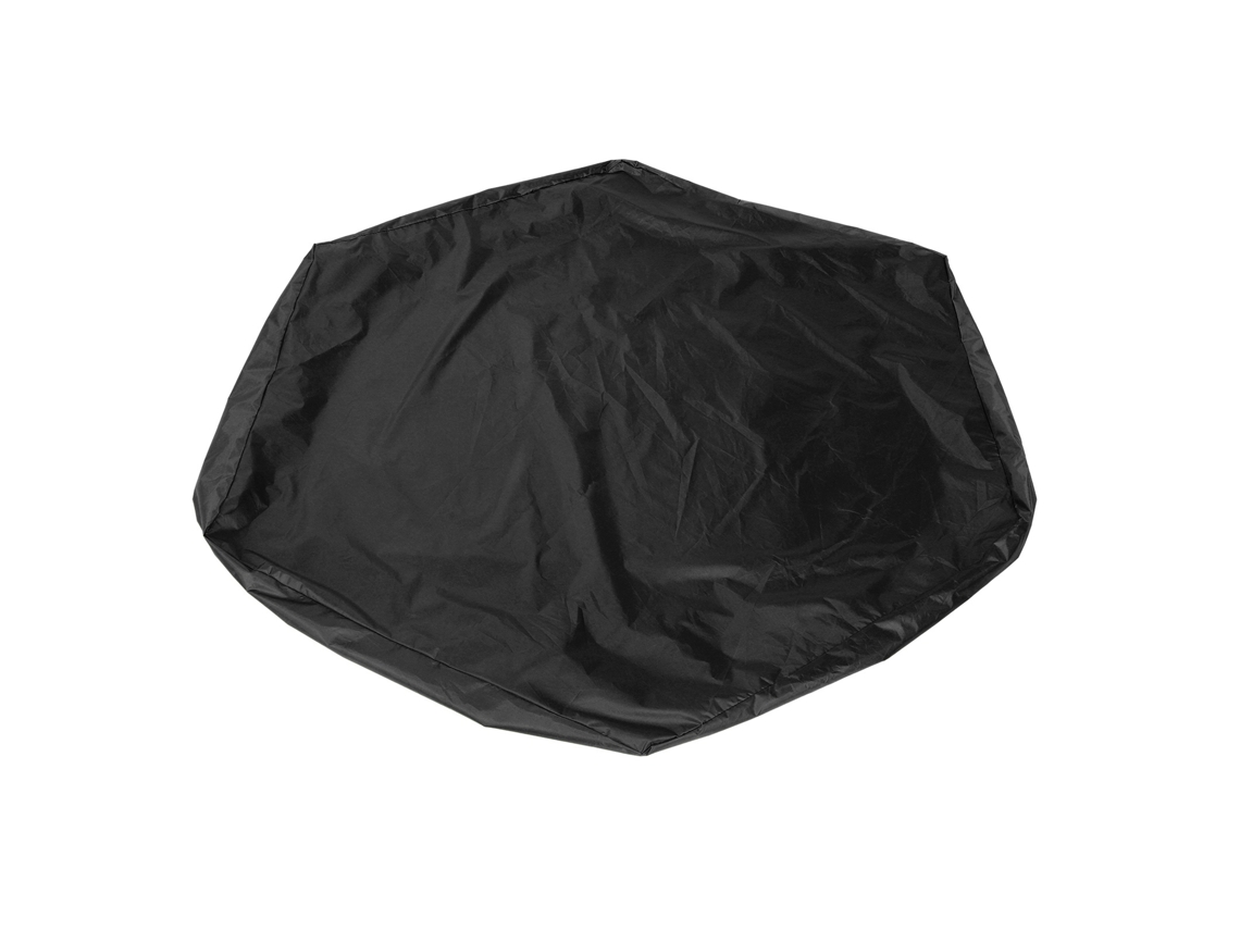 Capa Protetora LAXISCREED para Caixa de Areia Infantil Hexagonal Impermeável 140x110x20cm Preto