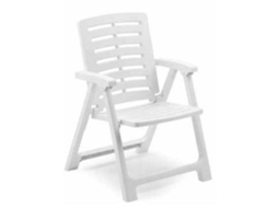 Sillon plegable resina rexi blanco
