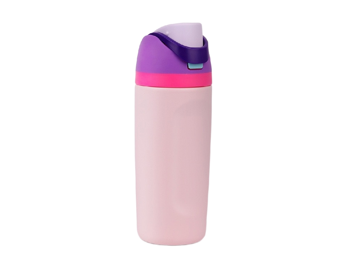 Chaleira De Aço Inoxidável Com Canudo, Ideal Para Esportes E Viagens, Sem Bpa, 24oz