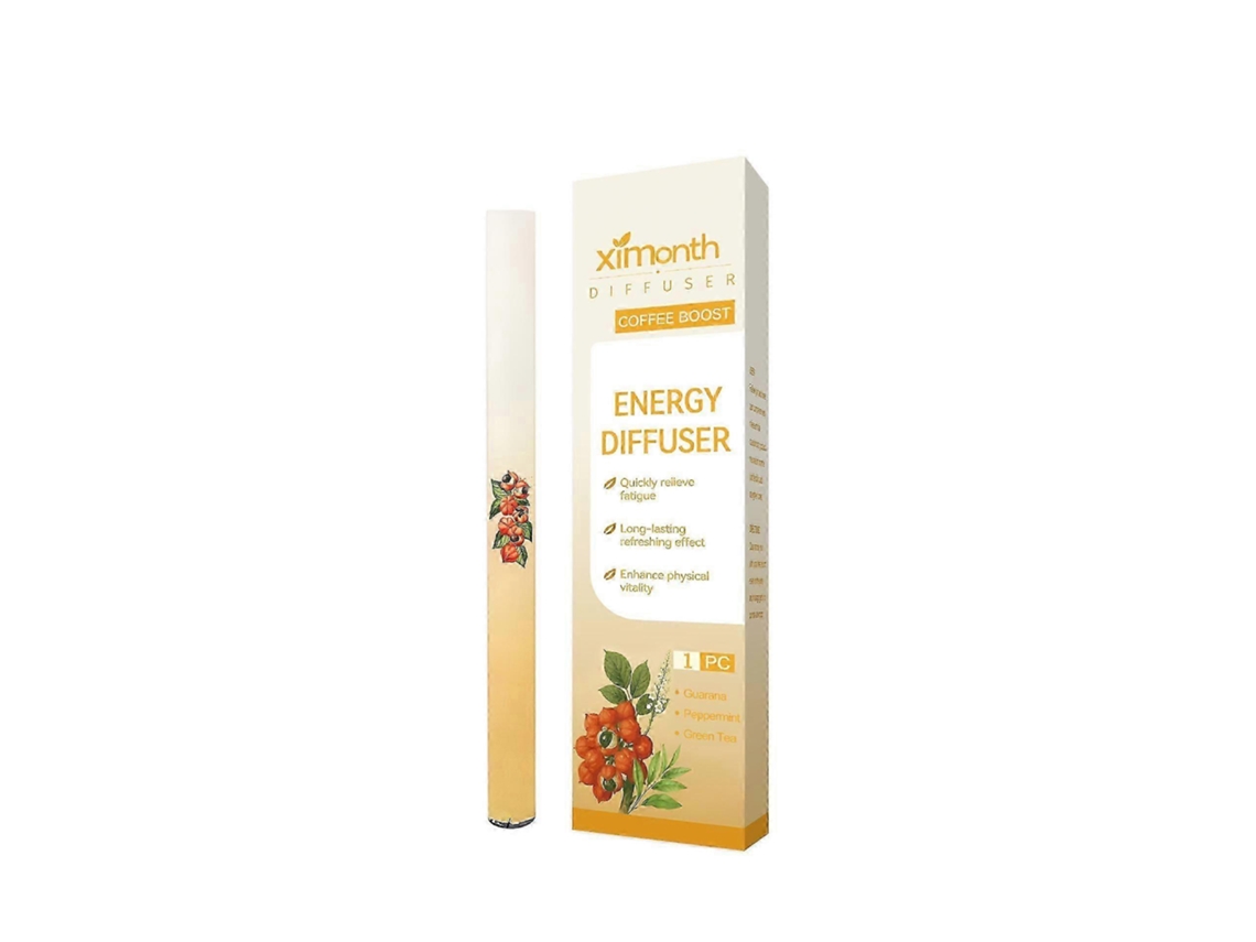 Caneta Aromatizadora de Ambiente Portátil com Erva Verbasco, Refrescante e Energizante. Difusor de Aromaterapia BRILVIBERA