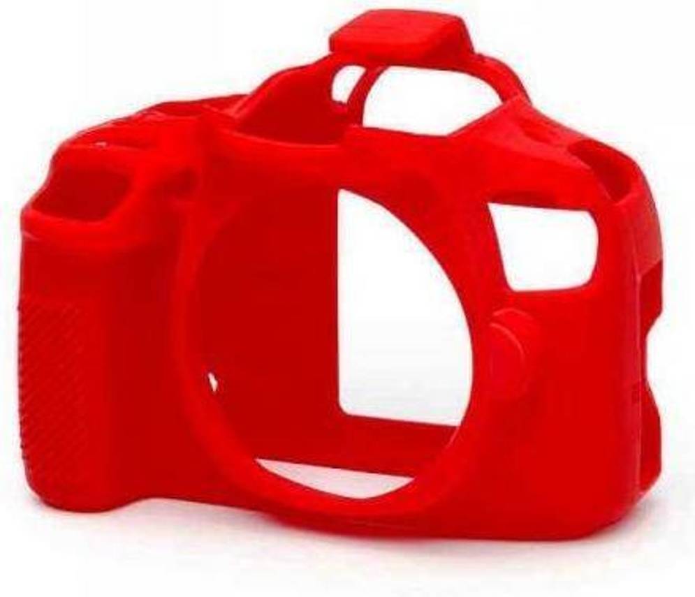 Capa de silicone EASYCOVER Canon 1300D/2000D Vermelho