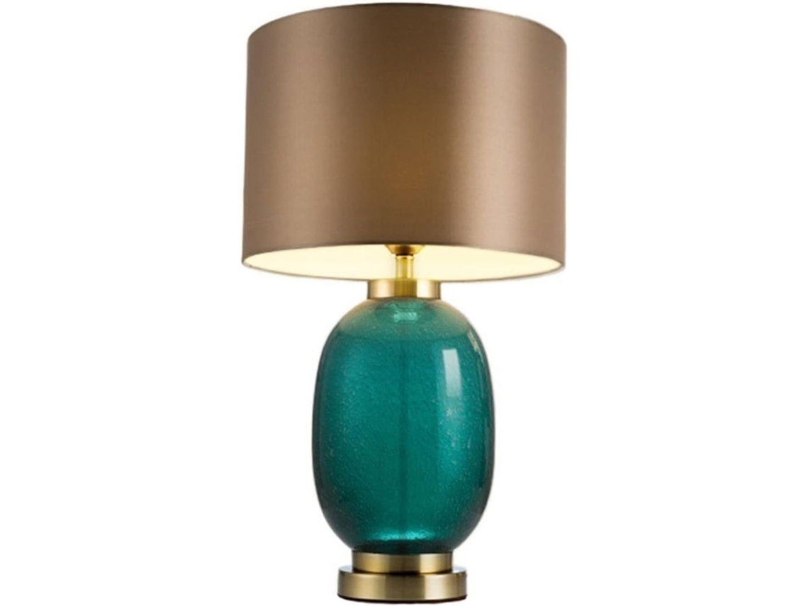 Luminária De Mesa Moderna E Luxuosa Em Vidro Colorido, Ideal Para Cabeceira De Quarto Ou Como Luminária Decorativa