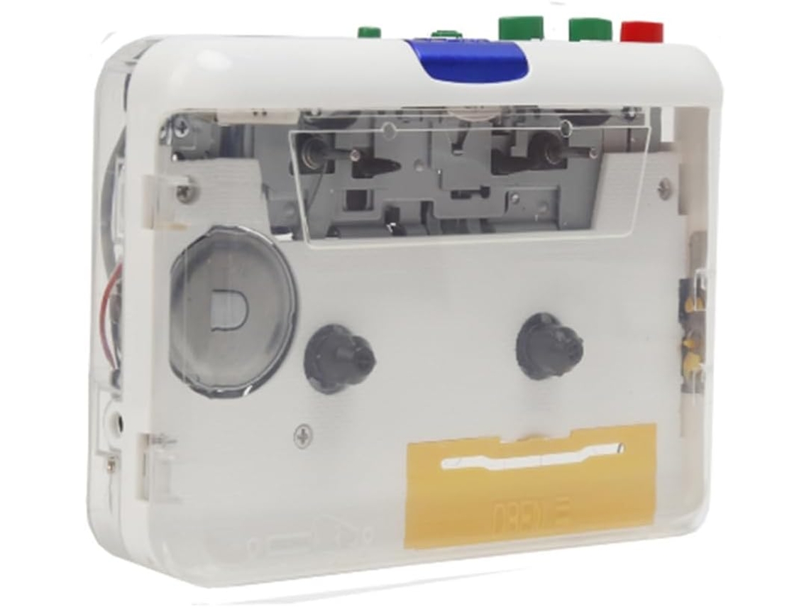 Leitor de Cassetes Usb com Suporte para Interface Multifuncional e Prática em Abs SFUSHOS (1 Unidade)