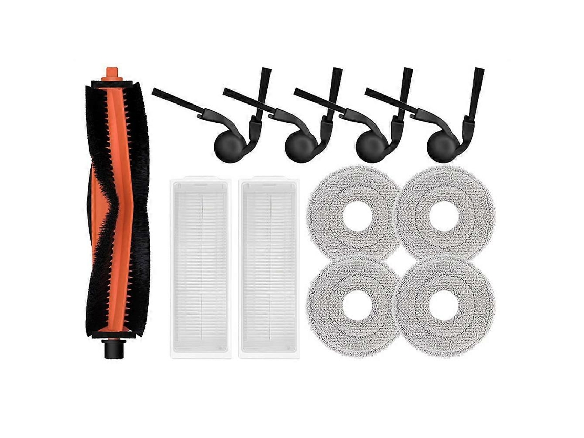 Peças Para Aspirador Robô Xiaomi S40 Pro / Ov71gl: Escova Lateral Principal, Filtro Hepa, Pano De Limpeza E Acessórios._ptg