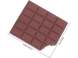 Carnet Parfumé Chocolat En Papier Forme Notes Adhésives Fortes Et Adhésif Qui Se Retire Proprement