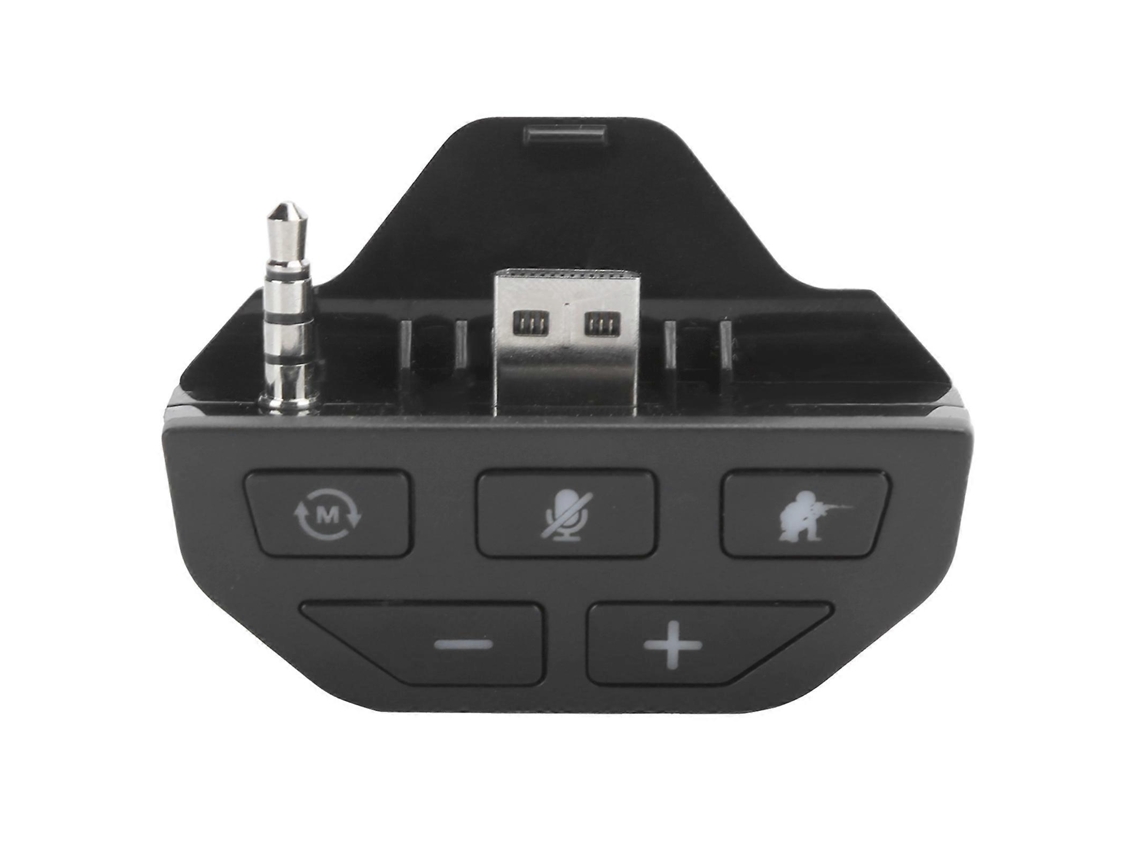 Adaptador De Fone De Ouvido Para Controle Ou Adaptador Conversor De Fone De Ouvido Para Gamepad Sem Fio Do Xbox One Hengjian (preto)