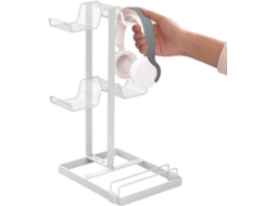 Porte-manette De Organisateur De Rangement De Bureau 2 Niveaux Avec Support