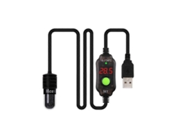 Aquecedor Digital para Aquário, Aquecedor para Aquário, Controlador de Temperatura Ajustável, Aquário para Tartarugas, Led, Aquecedor Usb GOKOCO