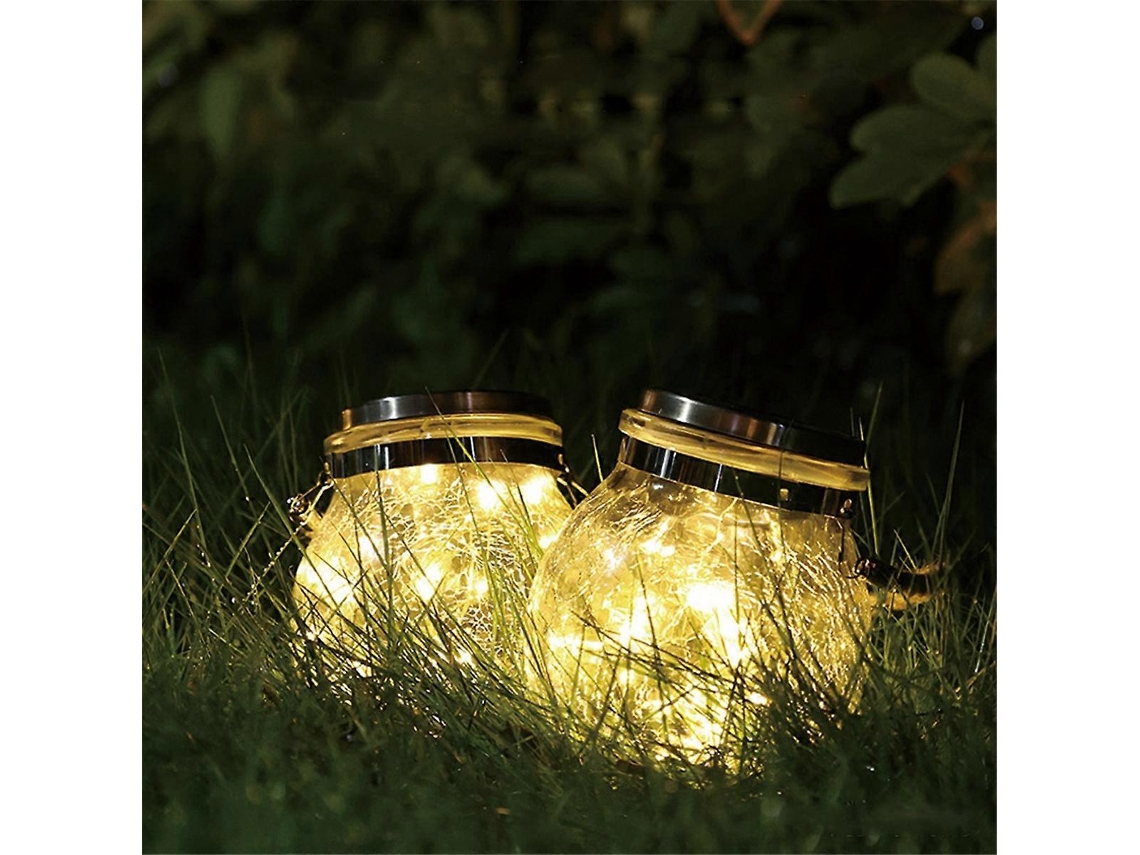 Lanterna Solar, Pacote Com 2 Lanternas Para Áreas Externas, Lanternas Solares À Prova Dágua Para Decoração De Jardim Olysi Shop