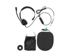 Fone De Ouvido Profissional Anti-ruído Mono Para Atendimento Ao Cliente Call Center Escritório Interface 3.5mm