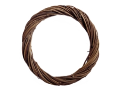 Laxiscreed Anel De Vinha Spiral Smilax Poria 20cm Para Decoração Floral Natural