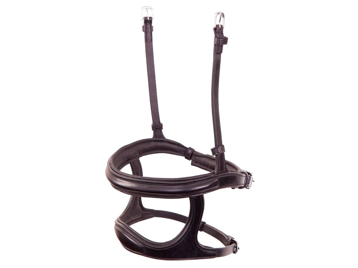 Noseband Dupla Combinada Preto Cobbr