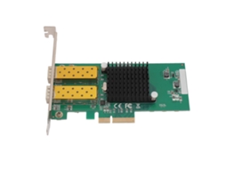 Placa de Rede LAXISCREED Pcie4x 2 Portas Fibra