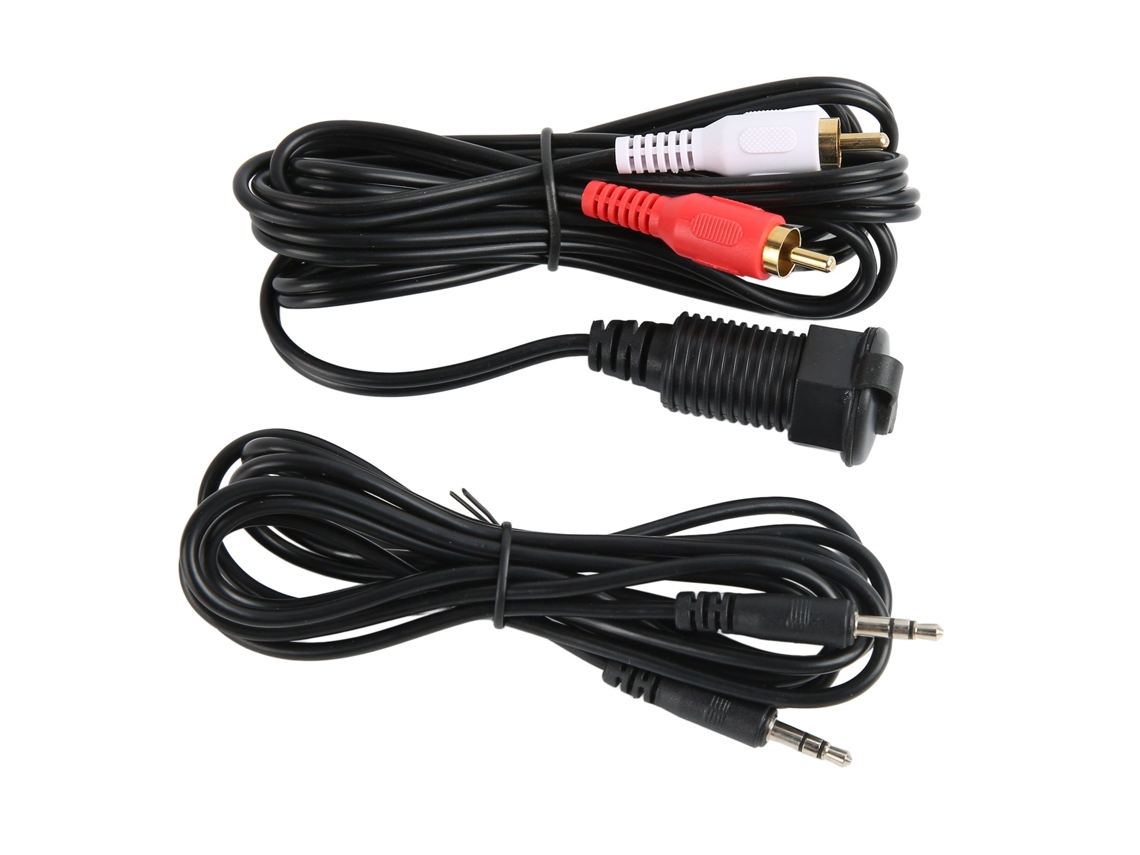Aetheria cabo de Montagem em Painel Aux 3.5mm para 3rca 2m/6.56ft para Carro Barco Motocicleta