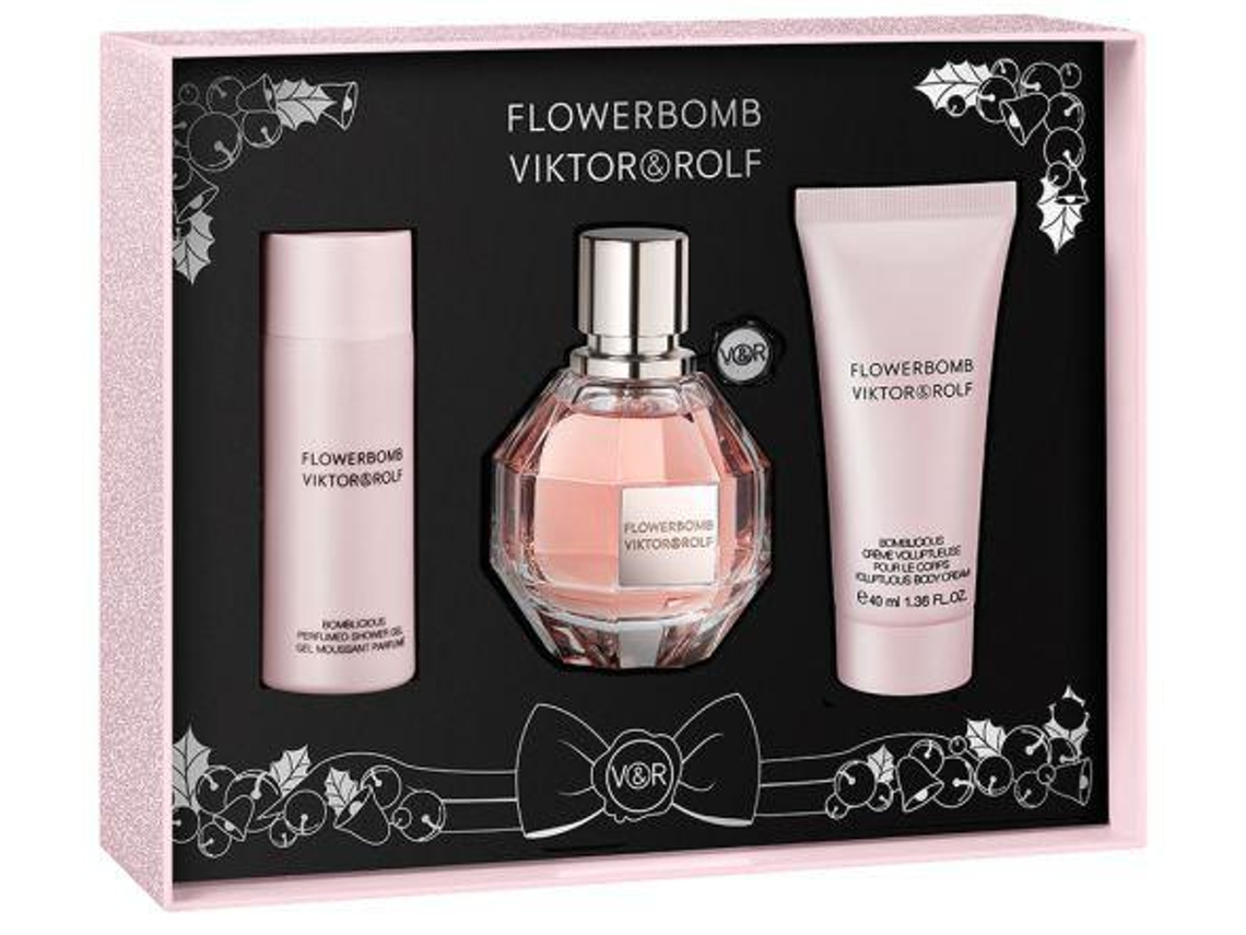 Viktor & Rolf Eau de Parfum Flowerbomb 50 Ml + Conjunto