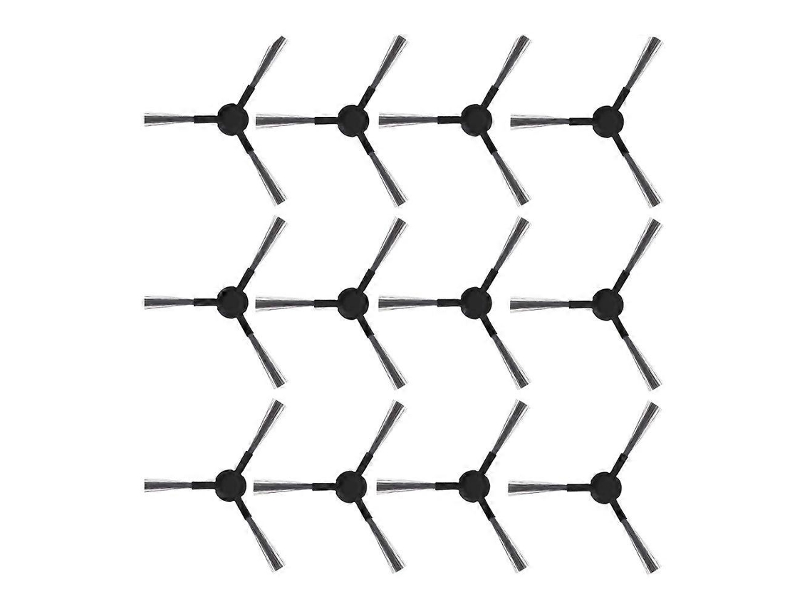 Conjunto De 12 Escovas Laterais Para Varredora L10s Ultra Gen 2 / L30s Ultra - Acessórios Para Varredora - Escovas Laterais De Reposição_ozo
