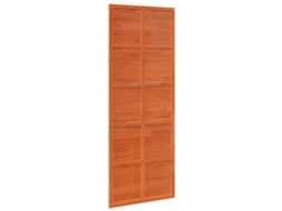 Porta de Celeiro Castanho Encerado 80 X 208 Cm MAISON EXCLUSIVE
