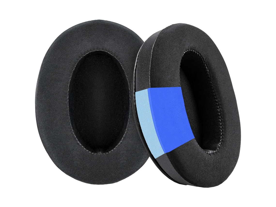 Almofadas Zruxe Para Auscultadores Sony Mdr-cd250 Espuma De Memória Pretas (par De 2, Cooling-gel)