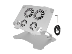 Base para Refrigeração Laptop 4 Ventiladores Ajustável 7 17.3''