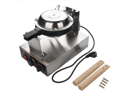 Máquina De Bolo De Ovo Elétrica Faz Pão Leve Aço Inoxidável