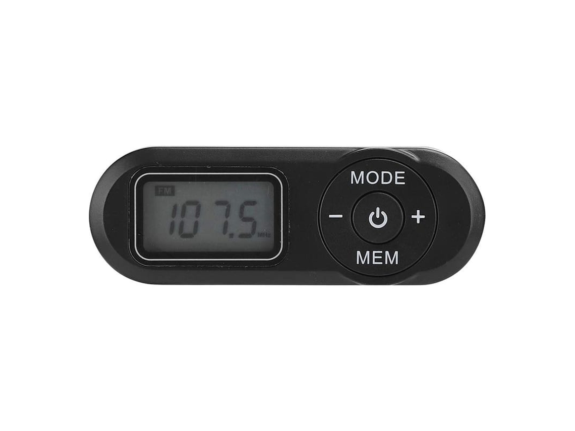 Rádio Fm Portátil Com Reprodução De Mp3, Armazenamento De 20 Estações E Tela Lcd De 1.1 Polegadas