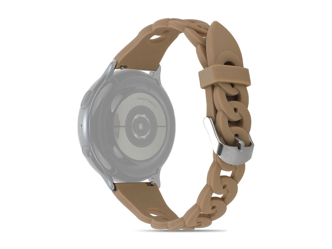 Pulseira De Silicone Para Relógio Com Fivela De Anel De 20 Mm