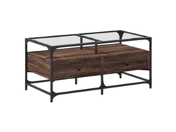 Coffee Table, Coffee Tables Vidaxl Marrom Madeira Processada (n/a)