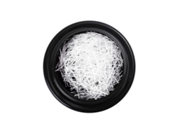 Decoração de unhas com fio de seda para manicure (branco)