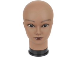 Cabeça de Manequim SFUSHOS | Feminina, Afro, Careca, Perucas, Chapéus, Expositores